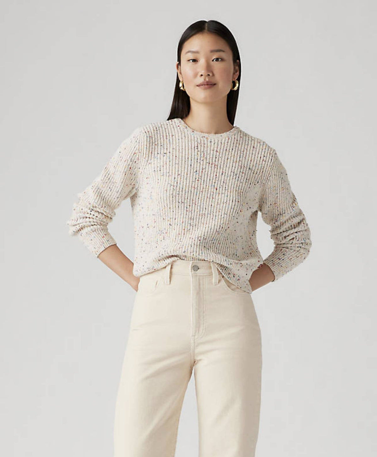 Snowflake Pullover LEVI'S A9283-0000 Cream Confetti