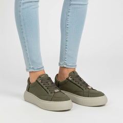 Sneaker ALEXANDER SMITH X PEARL - Military/ Dark Silver