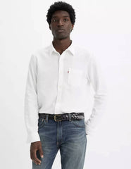LEVI'S Men's Shirt 85746-0140 - Bright White Plus