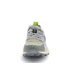 Sneaker FLOWER MOUNTAIN YAMANO 3 W - Animalier Taupe/Green Bottle