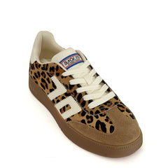 Sneaker BACK 70 BOSTON P01 - Leopard/Cuoio/Milk