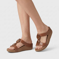 Ciabatta FIT FLOP Lulu Marbled A2K-C15 - Deep Tan