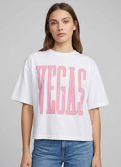 T-shirt BOWERY NYC - Vegas White
