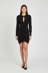 Abito in maglia AKEP 11015 - Nero