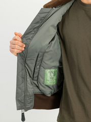 Giubbotto ALPHA INDUSTRIES B-15 Intermediate - Vintage Green