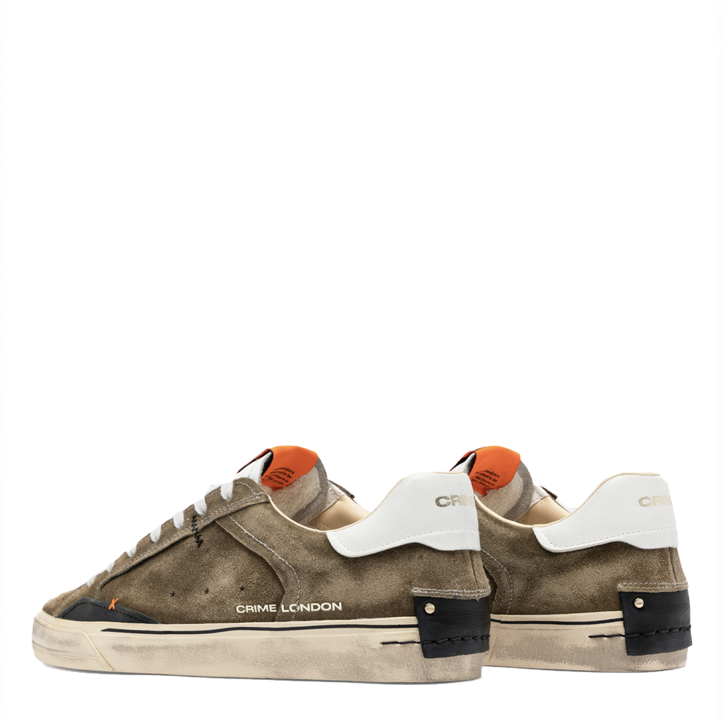 Sneaker CRIME LONDON 10072AA9 DECONSTRUCTED - Brown Flame