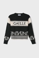Pullover paricollo balza GAELLE PARIS GAABW07206 - Nero
