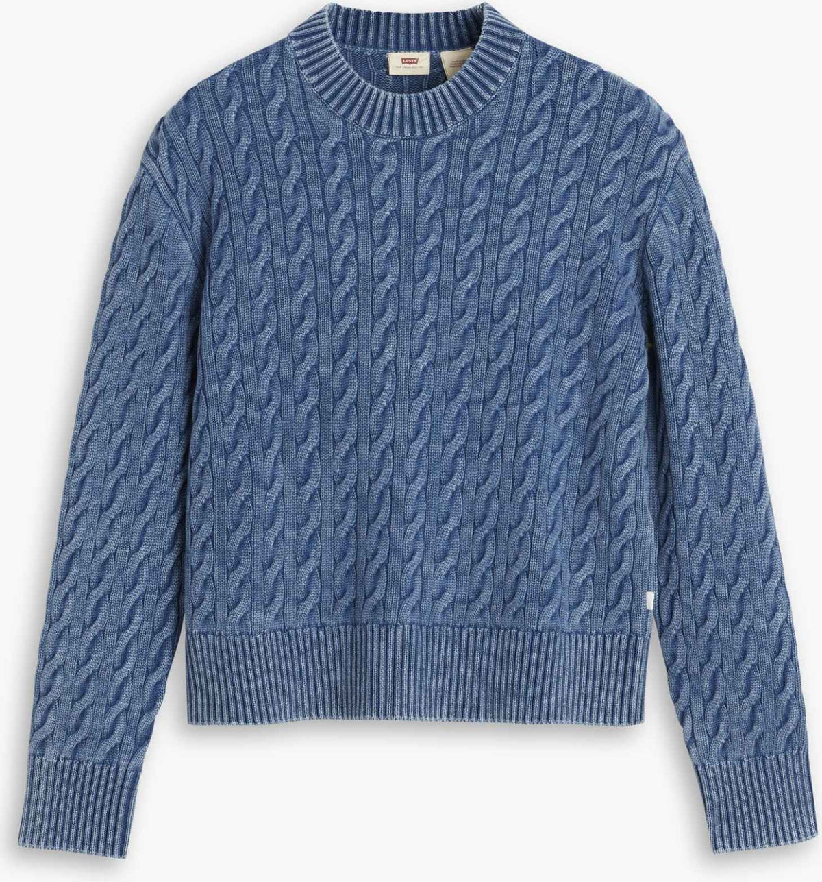 Pullover Boyfriend Cable Crew LEVI'S 0037S-0004 - Indigo Blue