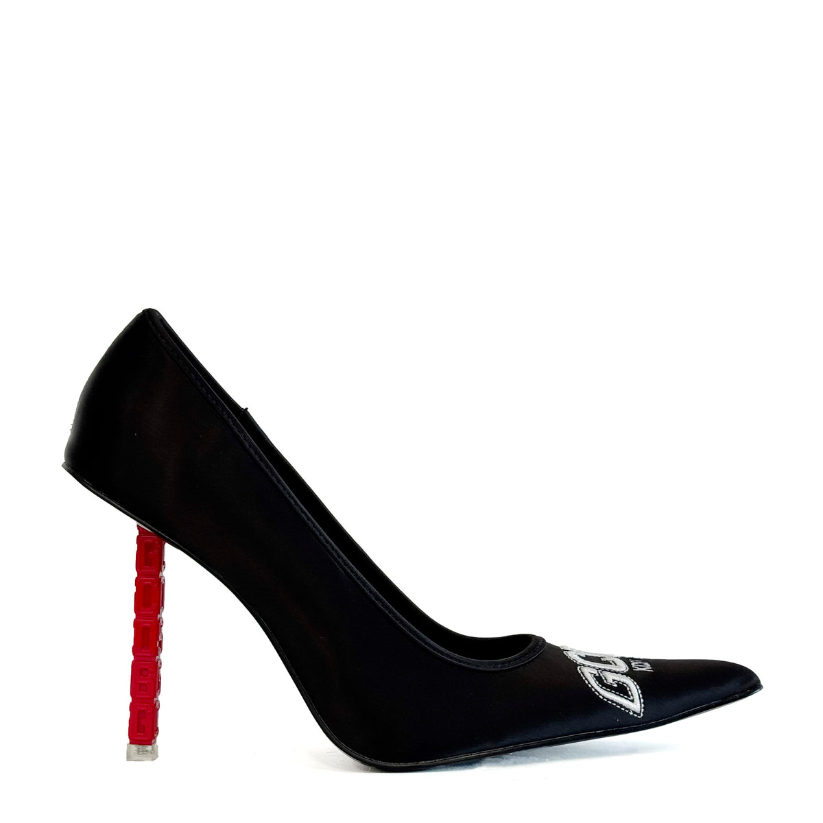 Décolleté GCDS Stretch 1115 - Black/Red/White