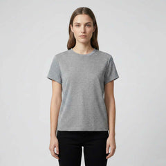 T-shirt in jersey lurex GAELLE PARIS GAABW07733 - Argento