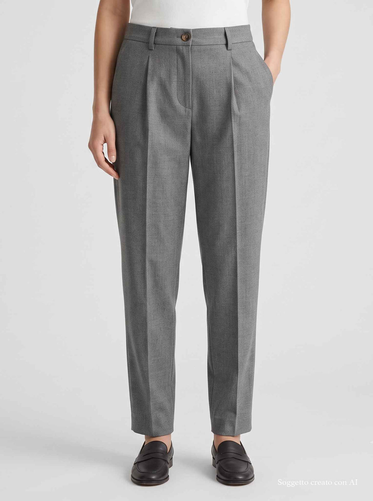 Pantalone lungo WHITE SAND 26WSD10 330 - 34 Grigio