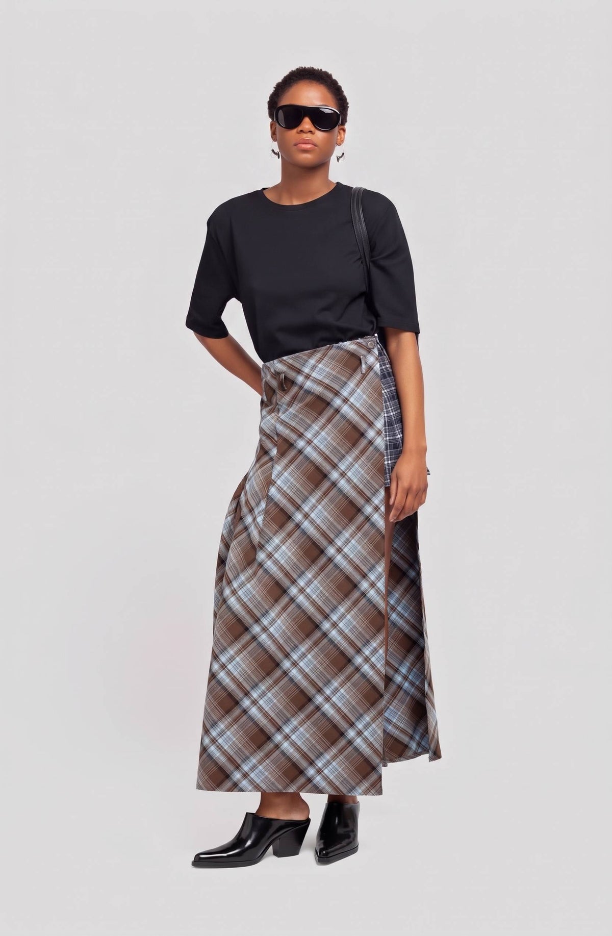 T-shirt in Jersey WEILI ZHENG TS01 - Black