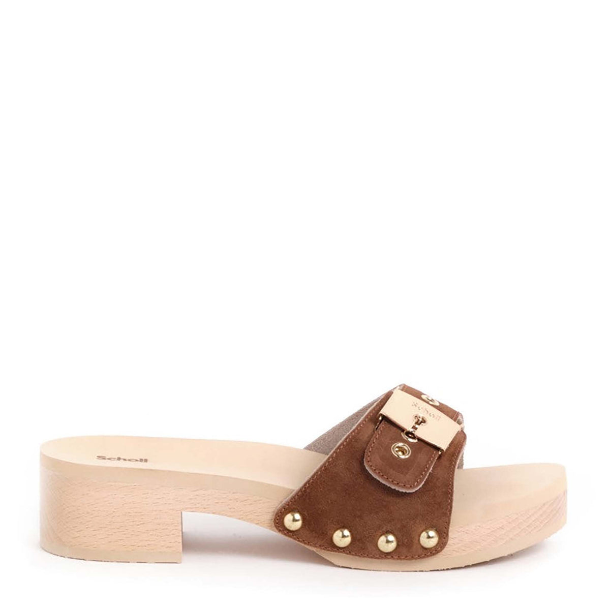 SCHOLL Pescura Jane Clogs - Cognac