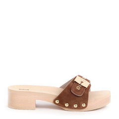 SCHOLL Pescura Jane Clogs - Cognac