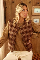 Gilet LA PETIT ETOILE VINKA - Marrone