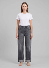 Jeans THE NIM CHERYL Woman Tomboy Mid Rise - Gray/Black
