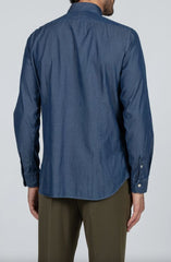 Camicia ALEA HTMIK10LS 1494-10 - Blu denim