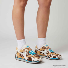 Sneaker DIADORA EQUIPE REVENGE ANIMALIER WN 201.183781 - Beige