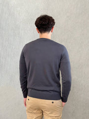 MASQ M1000 14 0400 Crewneck Sweater - Grey