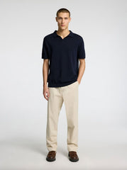 Camicia polo SELECTED Knit 16096197 - Sky Captain
