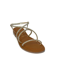 Sandalo basso DONNA TOSCANA LIDO684 - Platino
