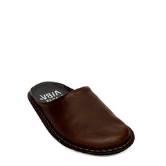 Ciabatte VIBAE Roma - Leather Cocoa Brown