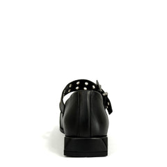 Ballerina DIVINE FOLLIE AIS83 Black Leather