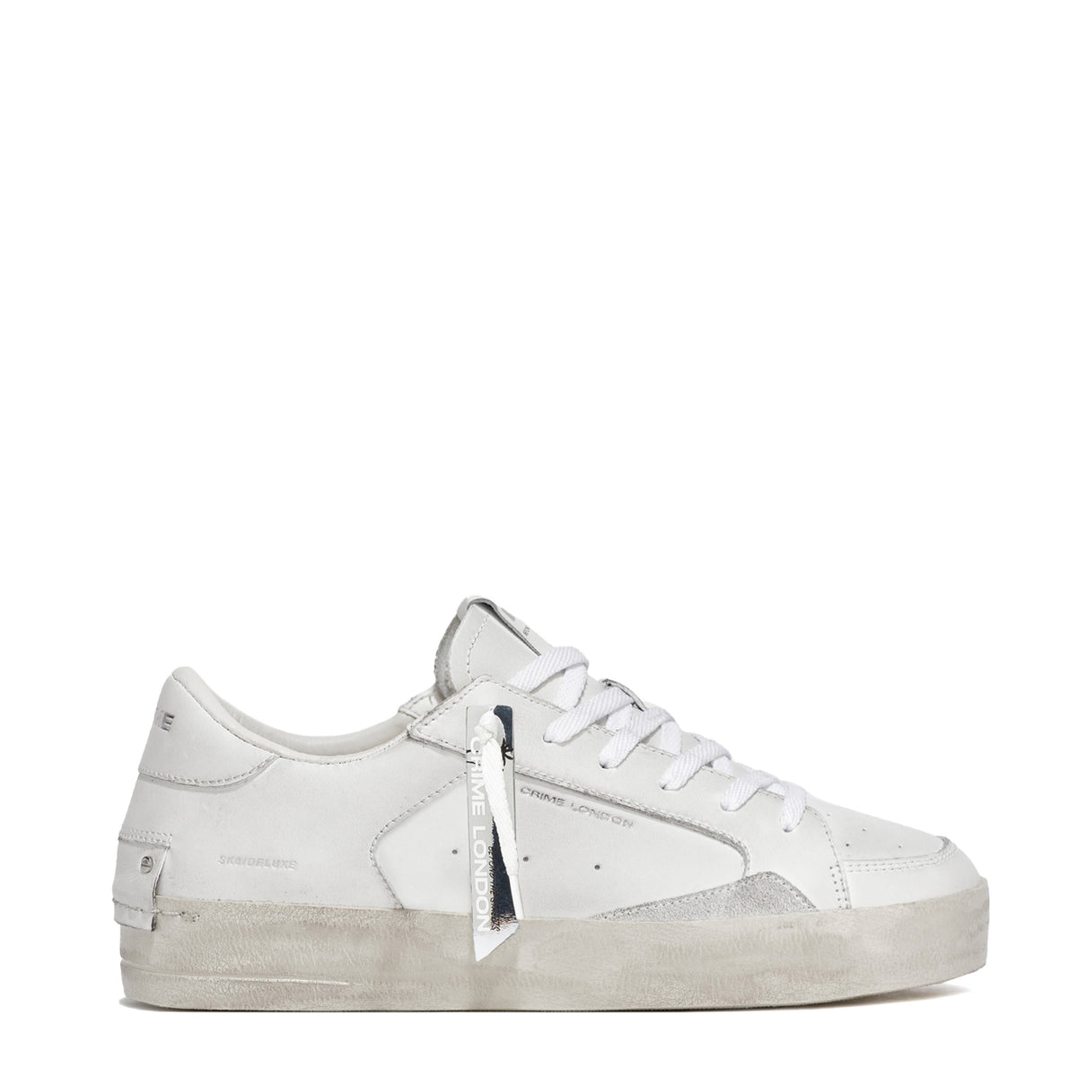 Sneaker CRIME LONDON SK8 DELUXE - All White