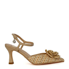 Décolleté GOLD&GOLD GP991 - Camel