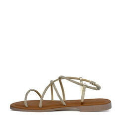 Sandalo basso DONNA TOSCANA LIDO684 - Platino