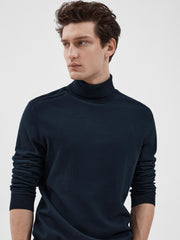 Pullover collo alto SELECTED 16074684 - Navy