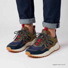 Sneaker FLOWER MOUNTAIN SANCHIA U - Black/Brown/Mud