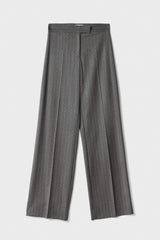 Pantalone dritto vita regular GAELLE PARIS GAABW06741 - Grigio ferro