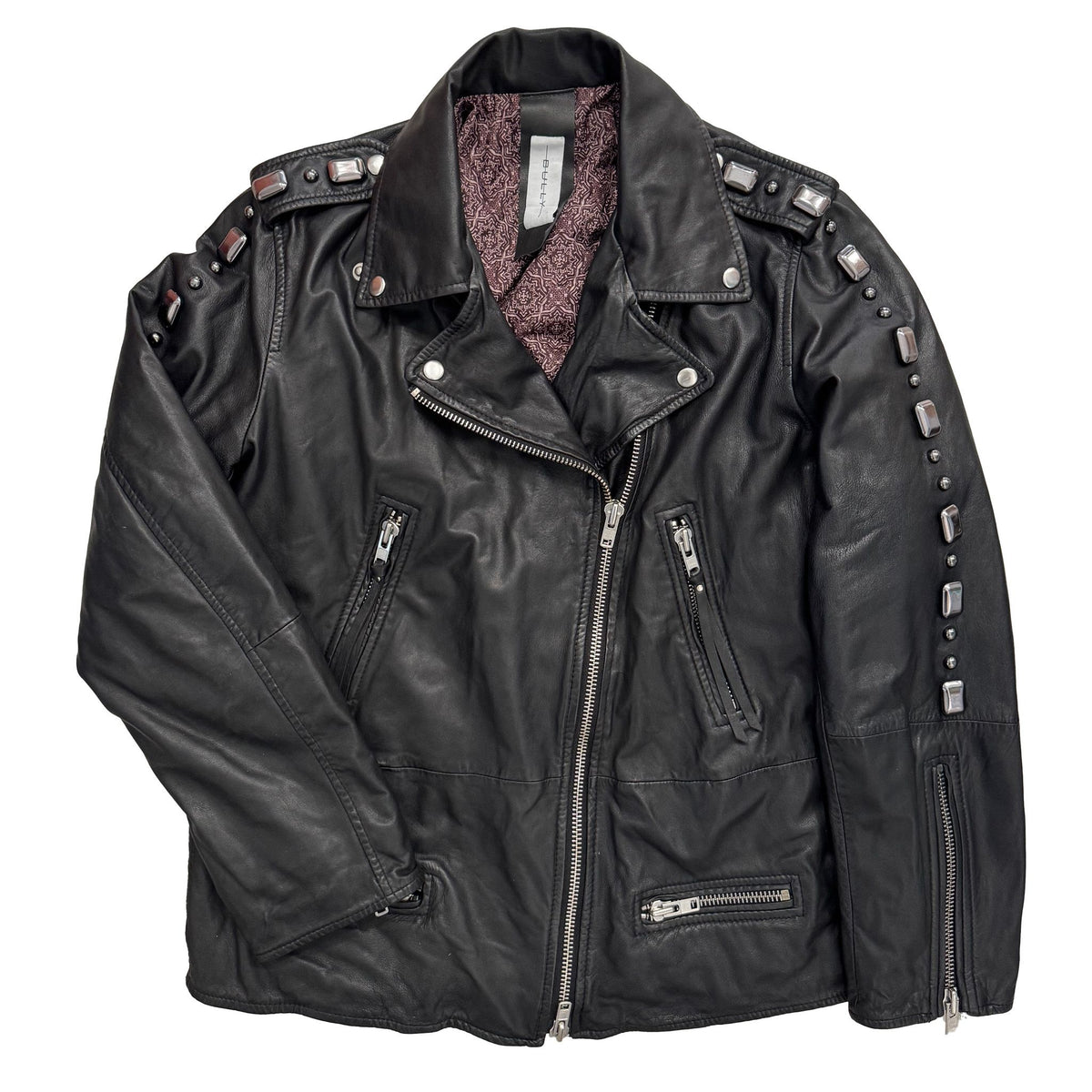 Giubbotto BULLY 7941 Leather - Carbone