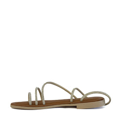 Sandalo basso DONNA TOSCANA LIDO692 - Platino