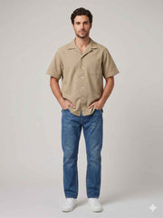 Camicia PERFERCTION 26P400 63 20 - Beige