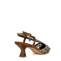 Décolleté GOLD&GOLD GK256 - Oro/Silver/Bronzo