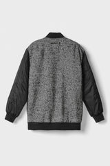 Bomber lungo in panno GAELLE PARIS GAABW06581 - Nero