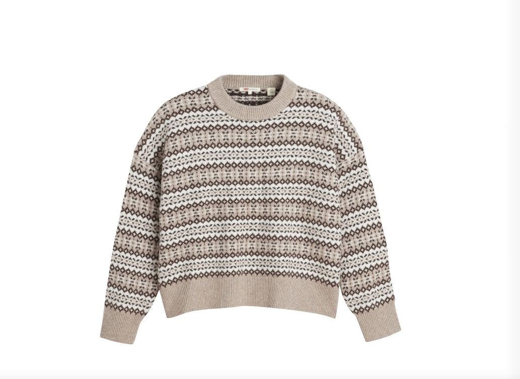 Maglione LEVI'S ines Fairisle 0037V-0000 - Taupe