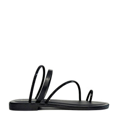 Sandalo basso DONNA TOSCANA LIDO801 - Crystal Black
