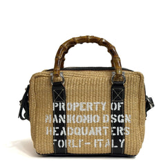 Borsa MANIKOMIO Aviator's Kit AN6505-1 Marty Capri - Black