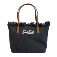 City Bag Mid Fringe SAINT BARTH 01740L - Canvas