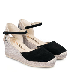 Zeppa ESPADRILLAS Robi Ante - Nero