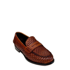 Mocassino MORGILLO Amira 555/018 - Intrecciato Cuoio