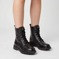 Stivaletto Stringato TAMARIS 25269 - Black