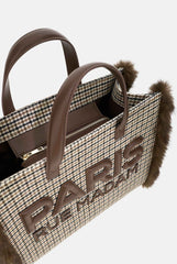 Borsa RUE MADAM MEGEVE TOTE - Pied de poule