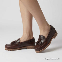 Mocassino TIMBERLAND Authentic TB0A2Q21 - Burgundy
