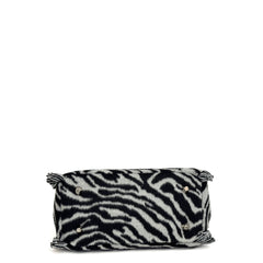 Borsa a mano SAINT BARTH VANITY MINI FELT - Zebra 00269I