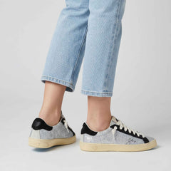 Sneaker STACY ROSE - Silver Glitter