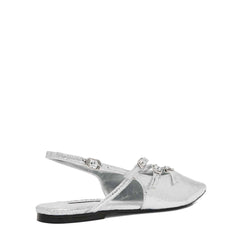 Ballerina STEVE MADDEN CIANNA - Silver Crinkle